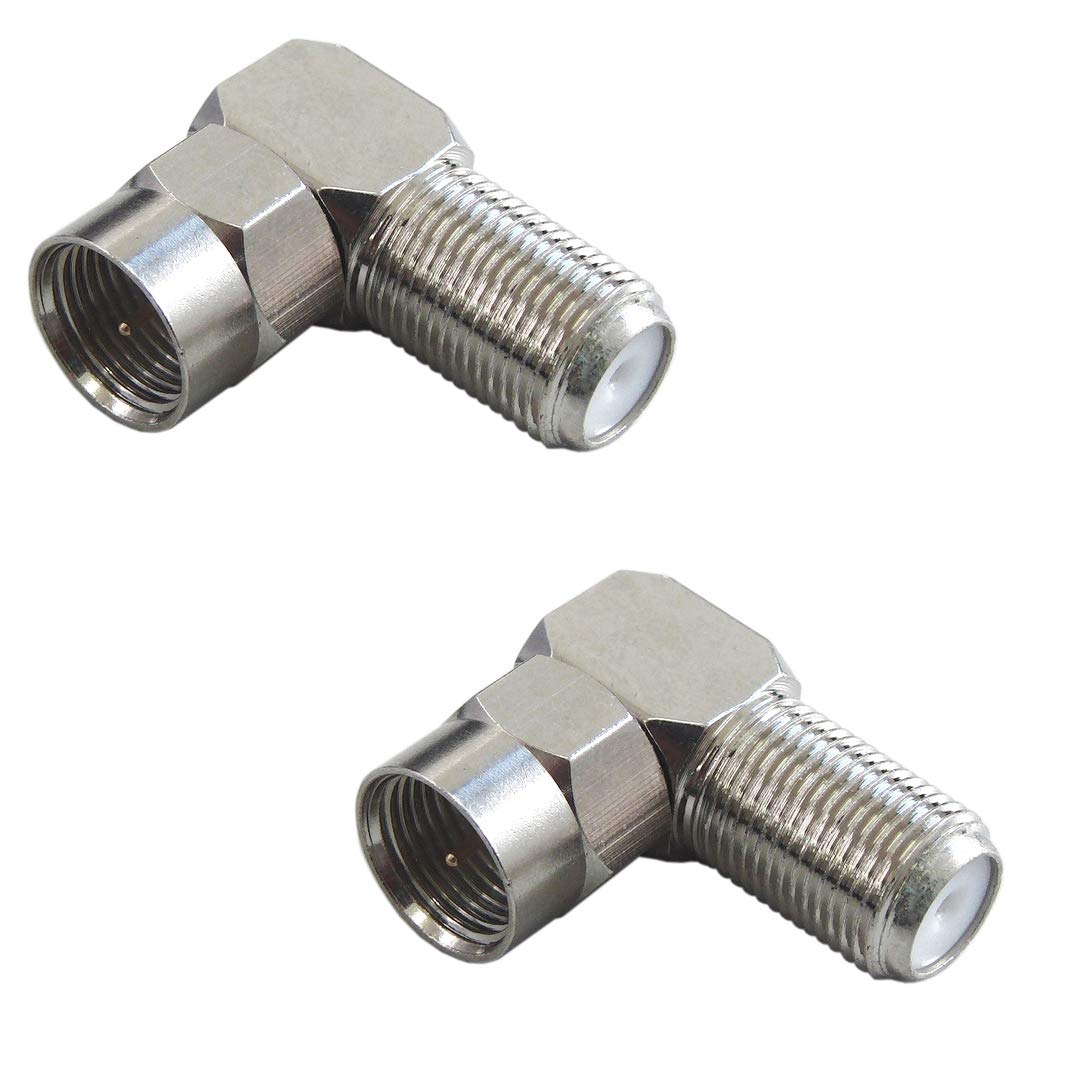 Amazon | F-Factory [変換プラグ] アンテナケーブル L型変換プラグ